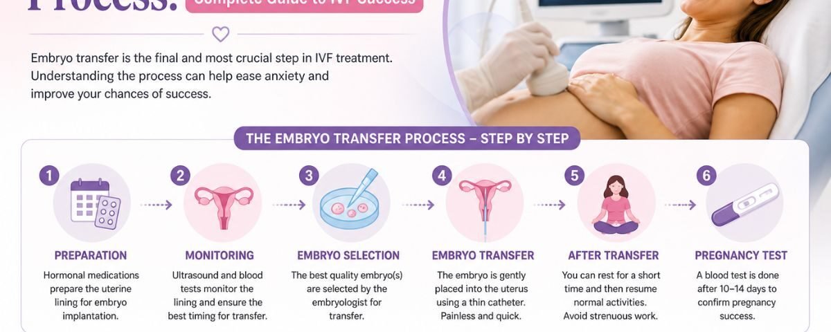Embryo transfer process
