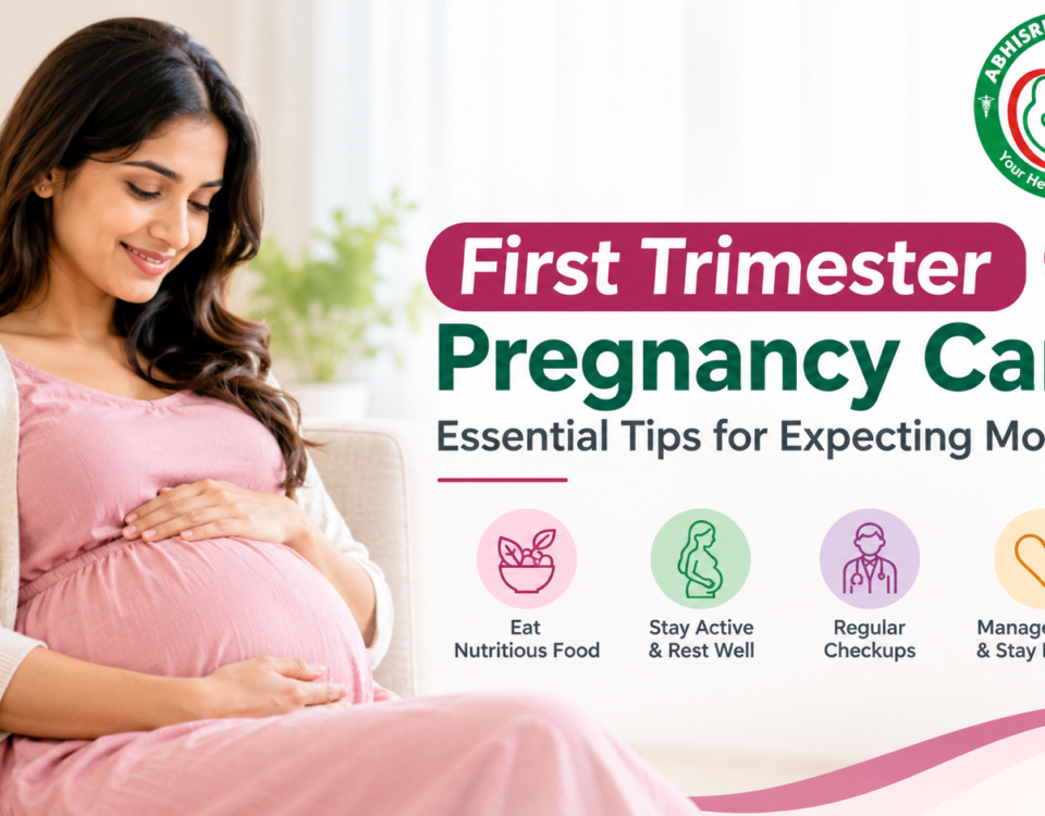 First trimester pregnancy care tips for expecting mothers at Abhisri Hospital