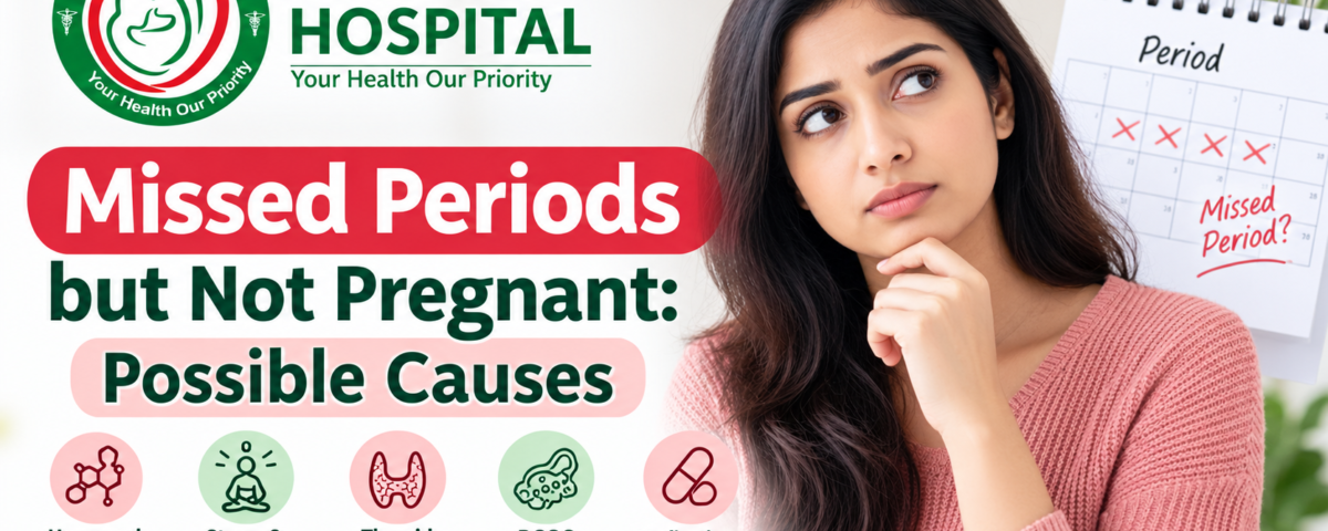 Missed periods but not pregnant possible causes and menstrual health guide